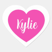   HART STICKER (Voorkant)