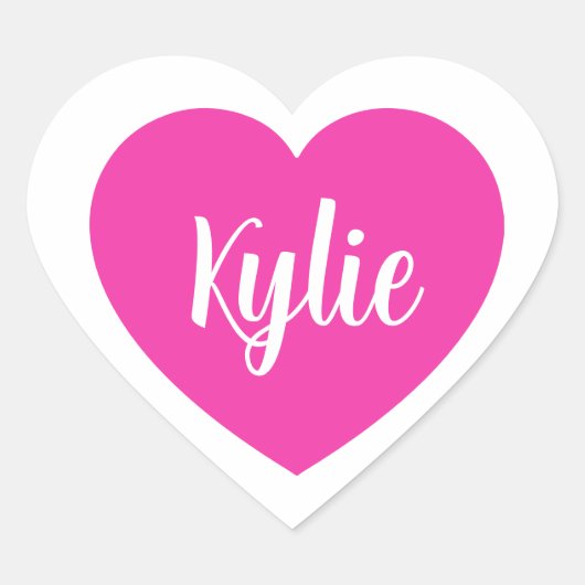   HART STICKER (Voorkant)