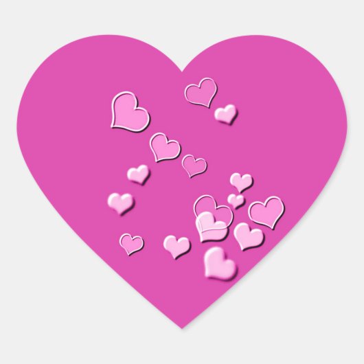 hart sticker (Voorkant)