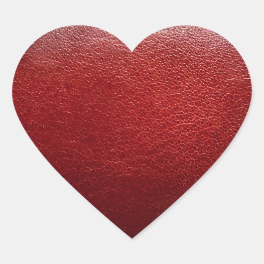 hart sticker leder (Voorkant)