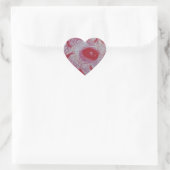 Hart Stickers Rosa (Tas)