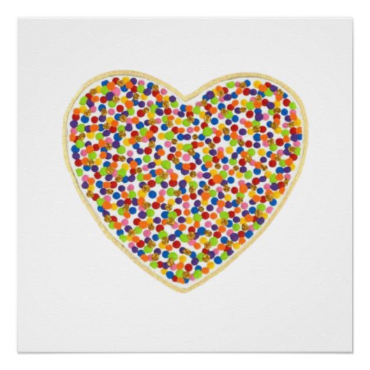 Hart Stippen Perfect Poster (Voorkant)