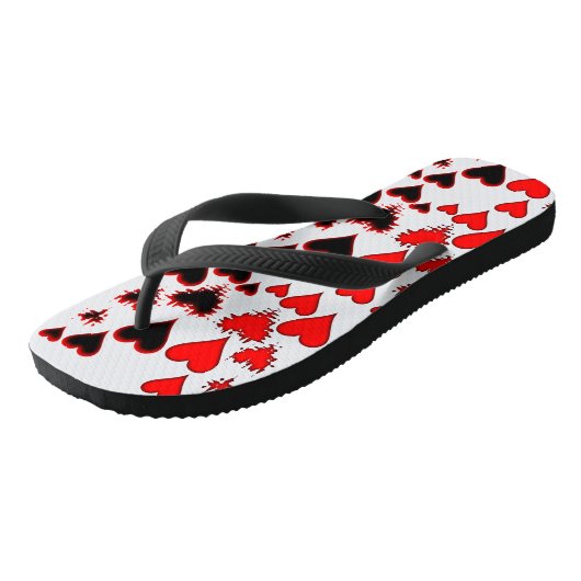 hart teenslippers (Schuin)