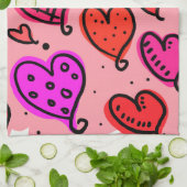 hart theedoek (Gevouwen)