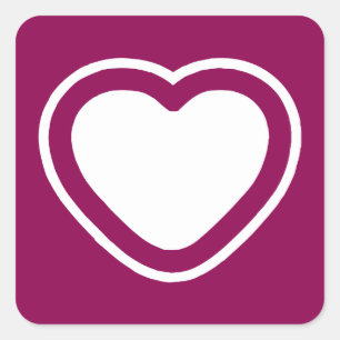Hart tot hart Sticker