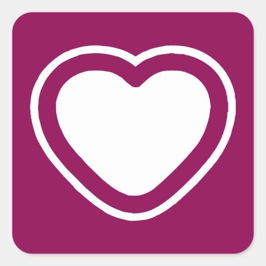 Hart tot hart Sticker (Voorkant)