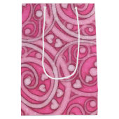 Hart tot hart Valentijnsdag Medium Cadeauzakje (Achterkant)