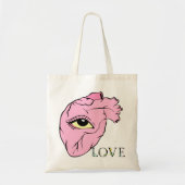 hart tote bag (Voorkant)