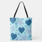hart tote bag (Achterkant)