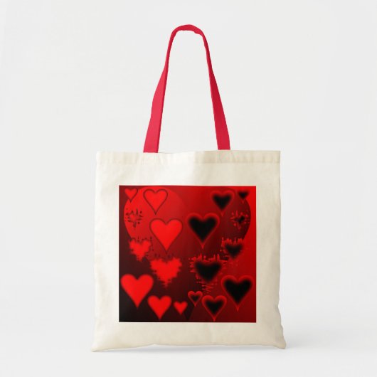 hart tote bag (Voorkant)