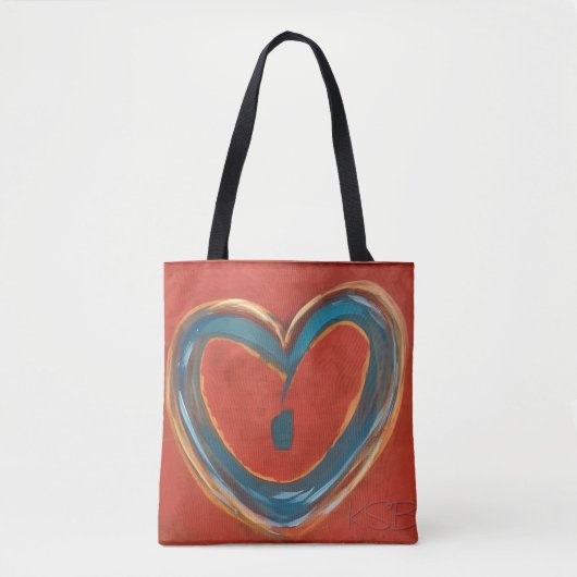 Hart Tote Draagtas (Voorkant)