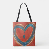 Hart Tote Draagtas (Achterkant)