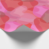 Hart Transparant Vorm Patroon Cadeaupapier (Hoek)