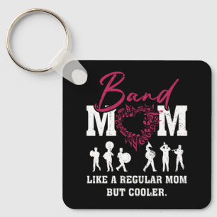 Hart Trots Marching Band Mam Als een Regular Mom B Sleutelhanger