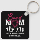 Hart Trots Marching Band Mam Als een Regular Mom B Sleutelhanger (Achterkant)
