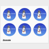 Hart U Ronde Sticker (Vel)
