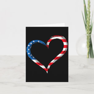 Hart usa vlag herdenkingsdag patriottische amerika kaart