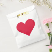 Hart Valentijnsdag Liefde Hart Bedankzakje (Gezegeld)