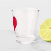 Hart Valentijnsdag Liefde Hart Shot Glas (Rechts)