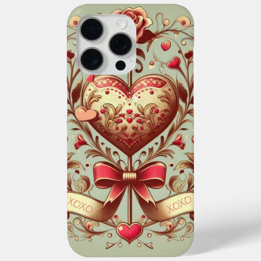  hart Valentijnsdag xoxo Case-Mate iPhone Case (Achterkant)