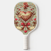  hart Valentijnsdag xoxo Pickleball Paddle (Voorkant)