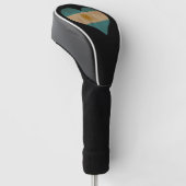 Hart van Argentinië Golfheadcover (Schuin)