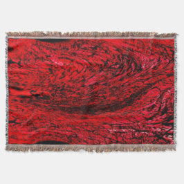 Hart van Chaos – Oneindige Rode Spiraal Deken