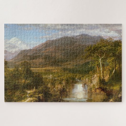 Hart van de Andes (Zuid-Amerikaans landschap) Legpuzzel (Horizontaal)