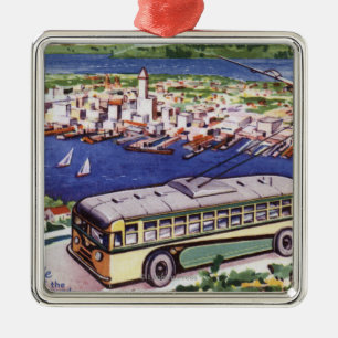 Hart van de Evergreen Playground Metalen Ornament