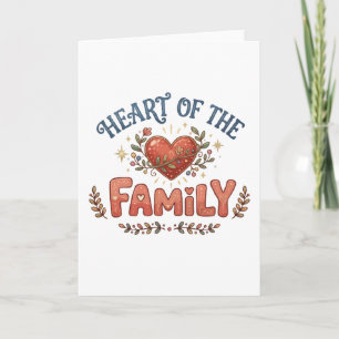 Hart van de Familie Bloemhart Kaart