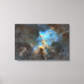 Hart van de hartgloed canvas afdruk (Voorkant)