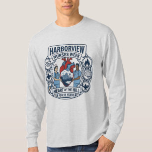 Hart van de Heuvel Lange Mouwen (Ontwerp A) T-shirt