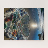 Hart van de Kust: Zeeen glazen puzzel (Horizontaal)