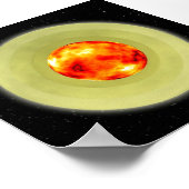 Hart van de maan poster (Hoek)