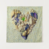 hart van de natuur wandkleed (Voorkant)