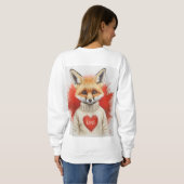 Hart van de Vixen Trui (Achterkant volledig)