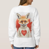 Hart van de Vixen Trui (Achterkant)