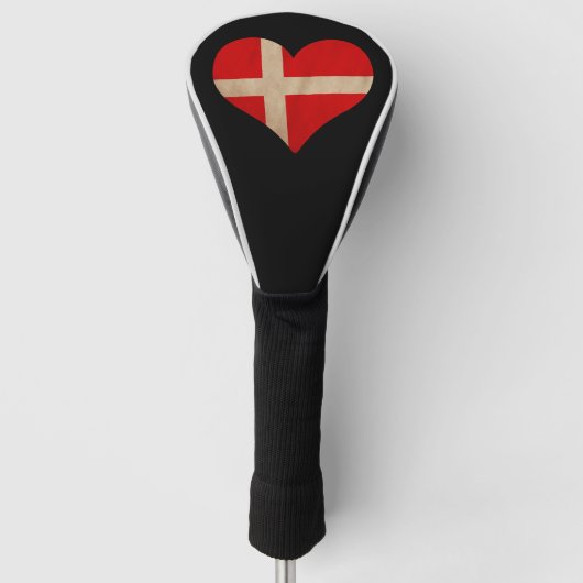 Hart van Denemarken Golfheadcover (Voorkant)