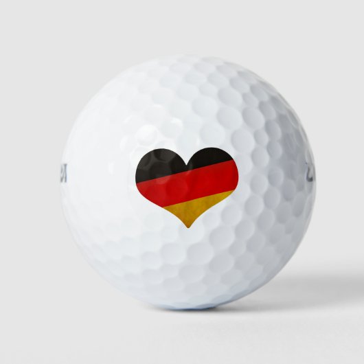 Hart van Duitsland Golfballen (Voorkant)
