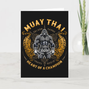 Hart Van Een Kampioen - Kickboksen En Muay Thai Go Kaart