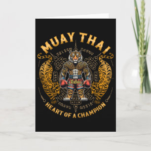 Hart Van Een Kampioen - Kickboksen en Muay Thai Ti Kaart