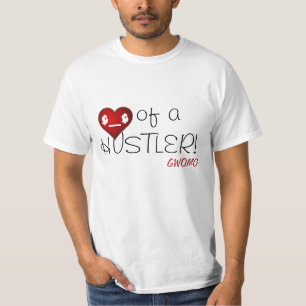 Hart van een T-shirt van Hustler