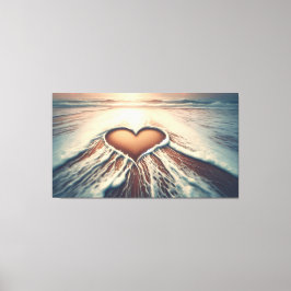 "Hart van Genade" Canvas Afdruk