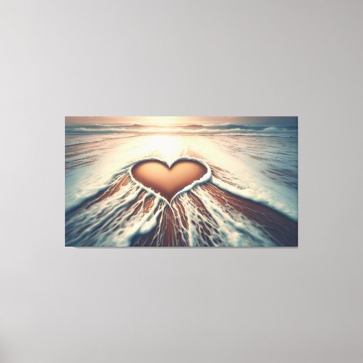 "Hart van Genade" Canvas Afdruk (Voorkant)