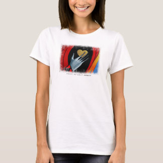 hart van goud t-shirt