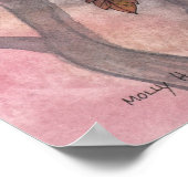 Hart van het Autumn Gothic Fairy Vampire Poster (Hoek)