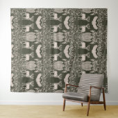 Hart van het bos wandkleed (In Situ (horizontaal))