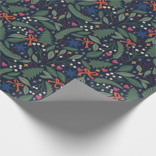 Hart van het bos - Wrapping Paper Roll Cadeaupapier (Hoek)