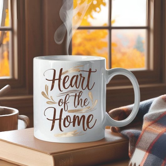 Hart van het huis | Gepersonaliseerde naam Mok