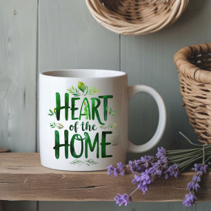 Hart van het huis Gepersonaliseerde naam Mok